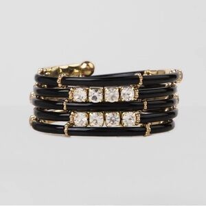NEW Black and Gold Wrap Bracelet